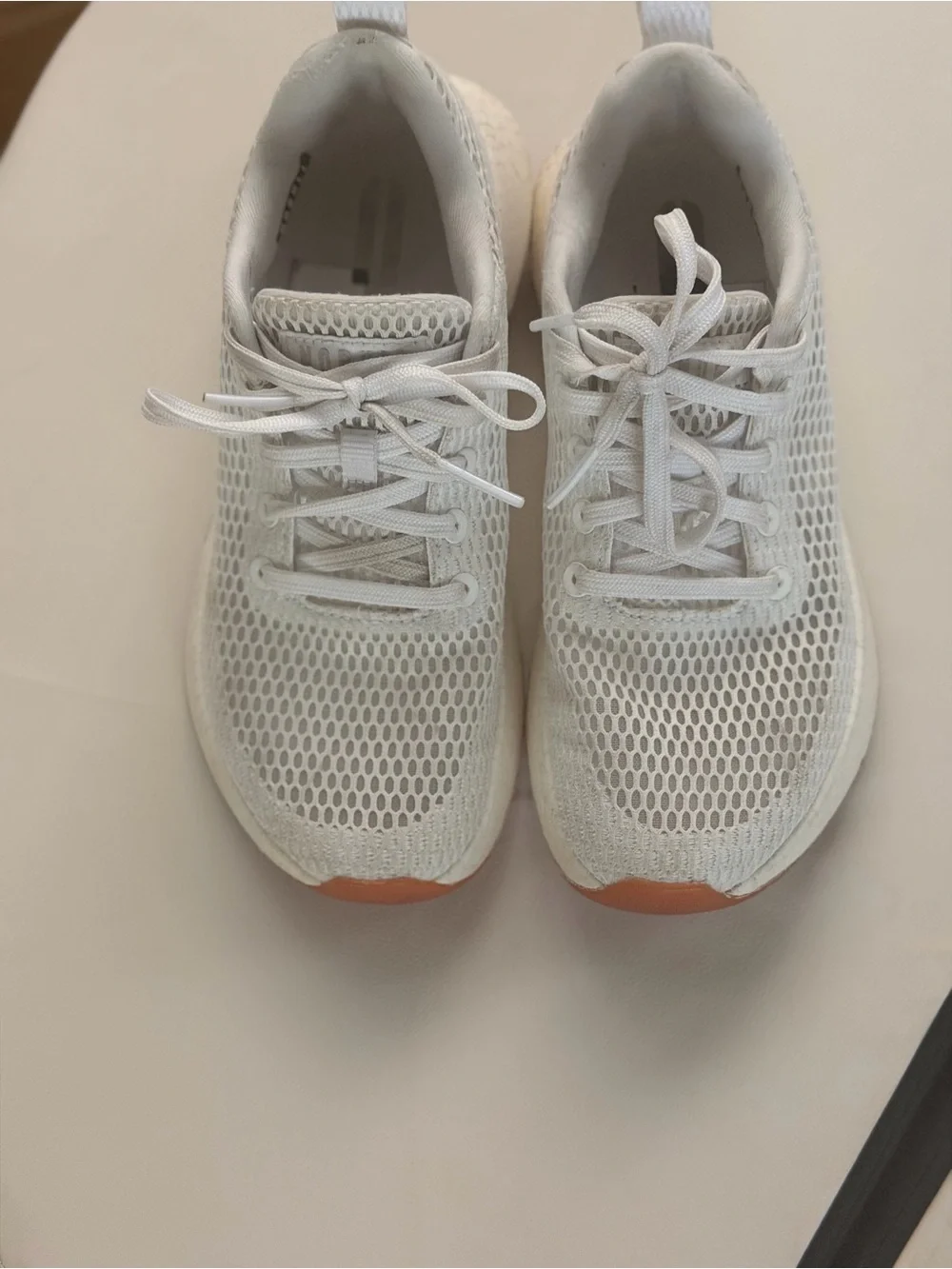 NOBULL White Mesh Athletic Shoe